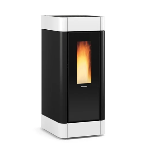 EXTRAFLAME - SINFONY ESTUFA 11,0 KW PELET VENTILADA Y ESTANCA BLANCO A+