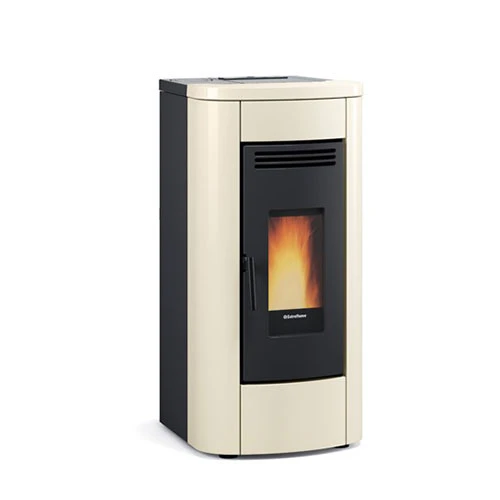 EXTRAFLAME - KLAUDIA ESTUFA 8,0 KW PELLET VENTILADA MARFIL A+