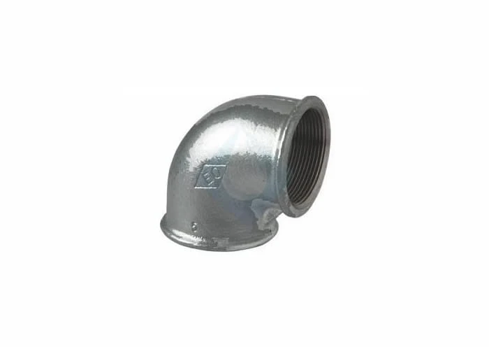 ATUSA - FIG. 90 CODO 90° H-H 1" ACERO GALVANIZADO