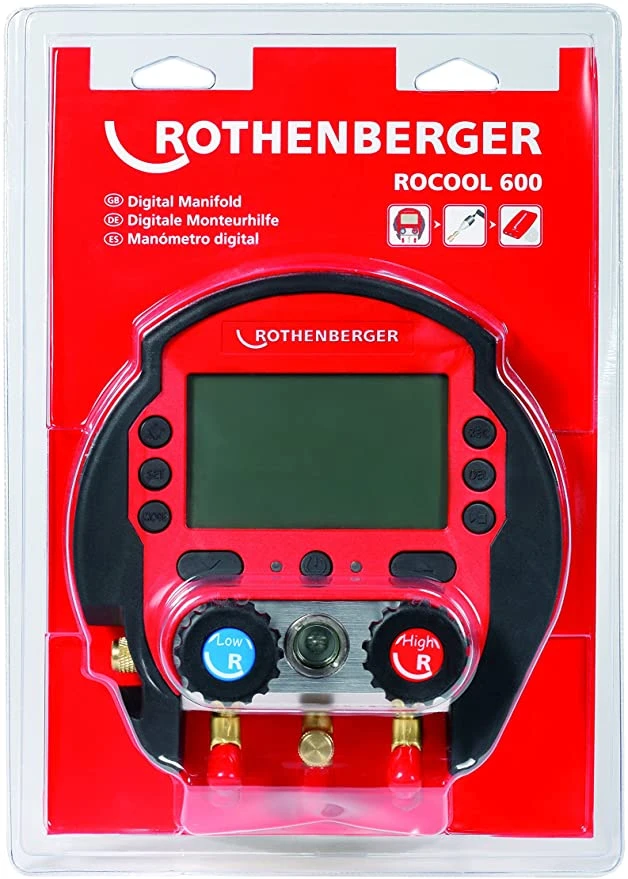 ROTHENBERGER - SET ROCOOL 600 BLISTER A/PINÇA DE TEMPERAT.