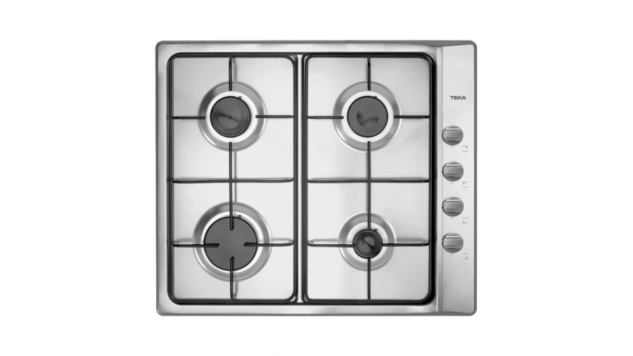 TEKA - PLACA DE GAS 60CM 4 ZONES GAS NATURAL INOX