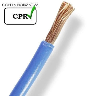 CABLE - MTS. ROTLLE LLIURE HALOG. H07Z1-K CPR BLAU 6MM