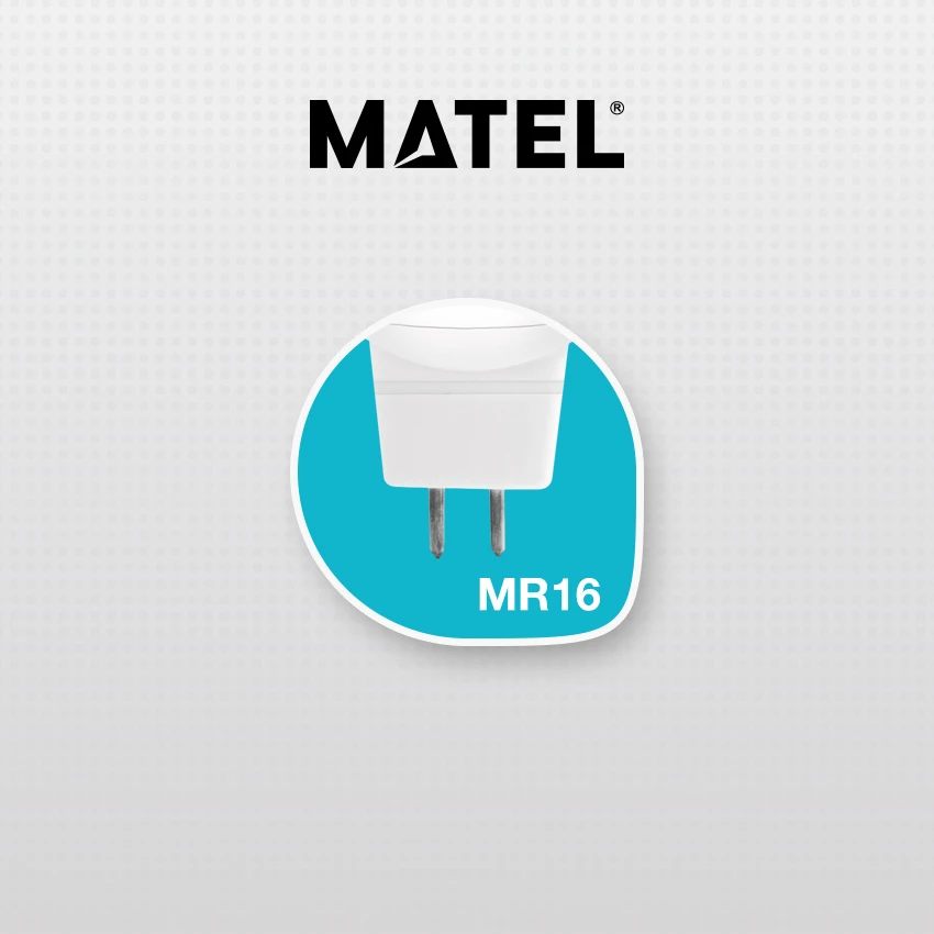 MATEL - BOMBETA LED DICROICA 120? MR16 5W CALIDA 21790