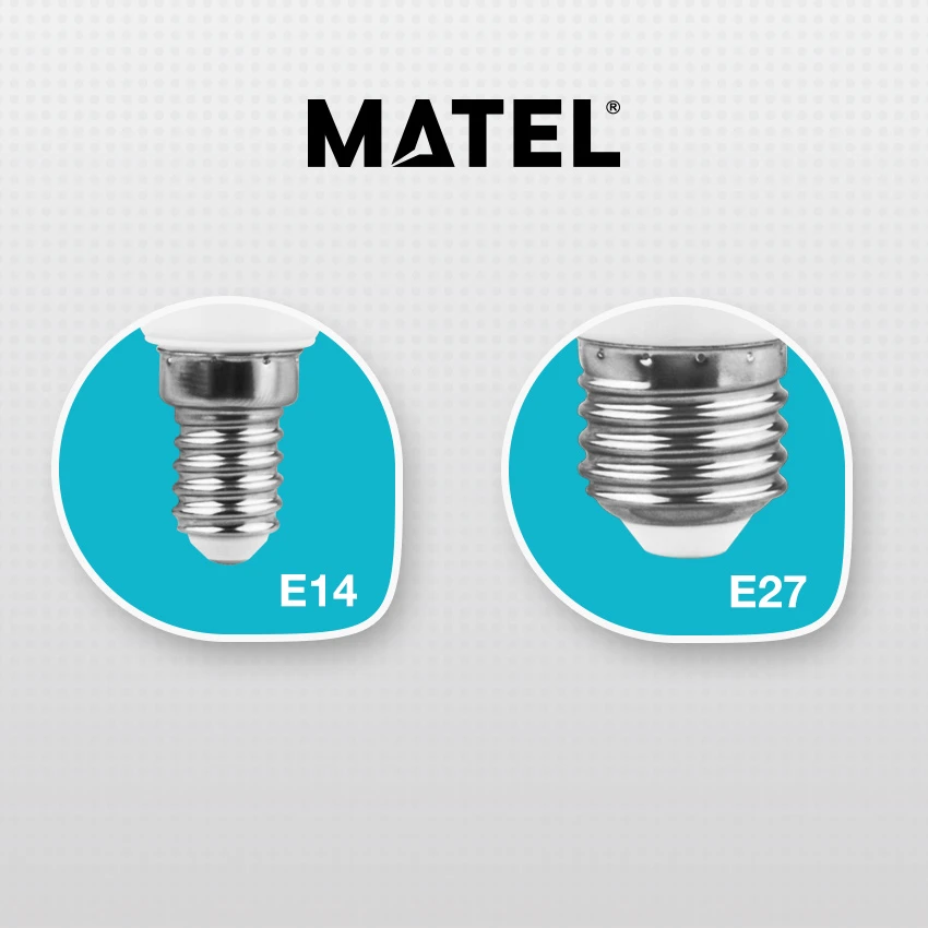 MATEL - BOMBILLA LED VELA E14 5W FRÍO 21841