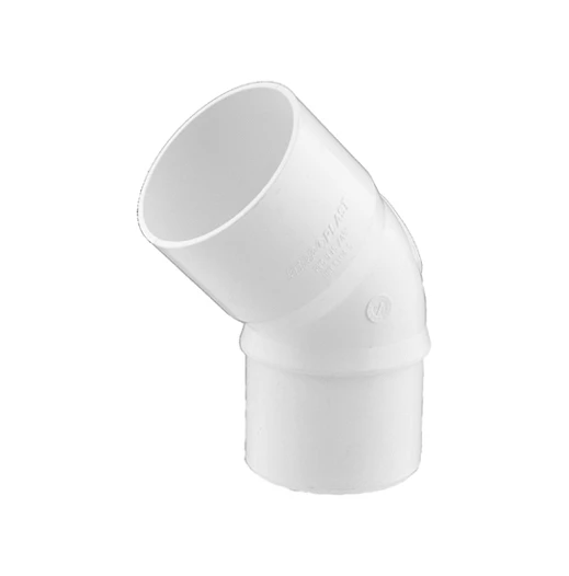 PVC - COLZE EVACUACIO 45º M-F D-110 BLANC