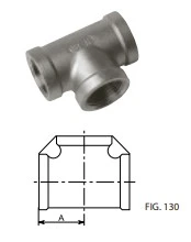 FILINOX - TE IGUAL ROSCADO 1" AISI 316