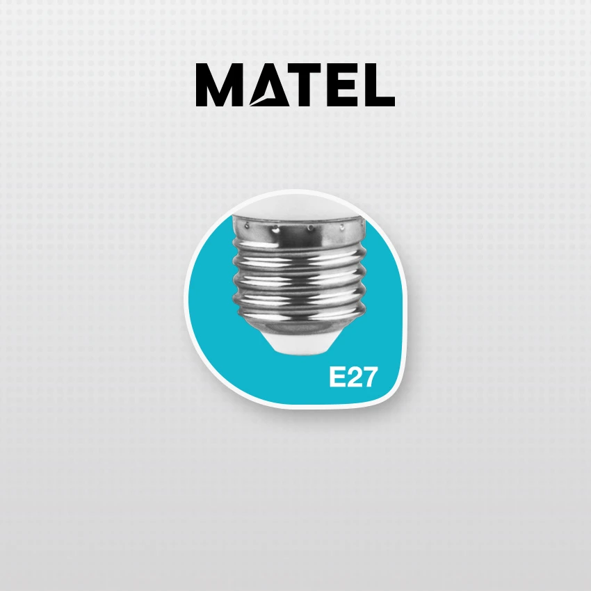 MATEL - BOMBETA LED ESTANDAR E27 8W NEUTRA 22663