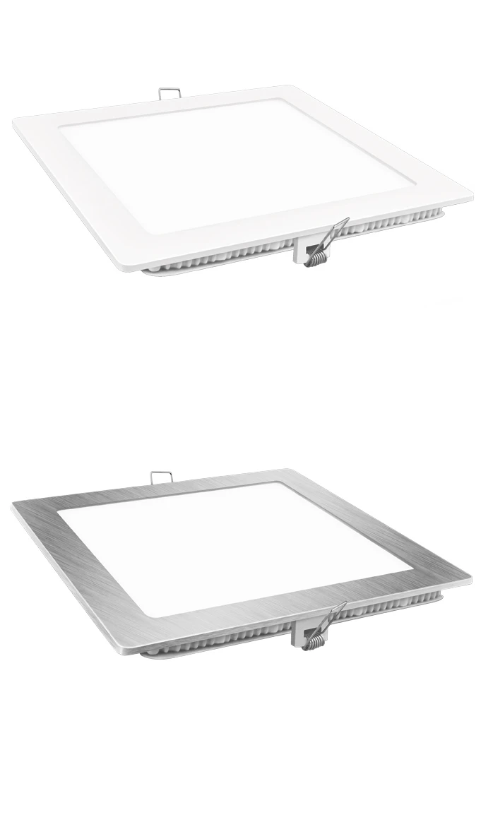 MATEL - DOWNLIGHT LED QUADRAT PLATA 15W NEUTRA 23649