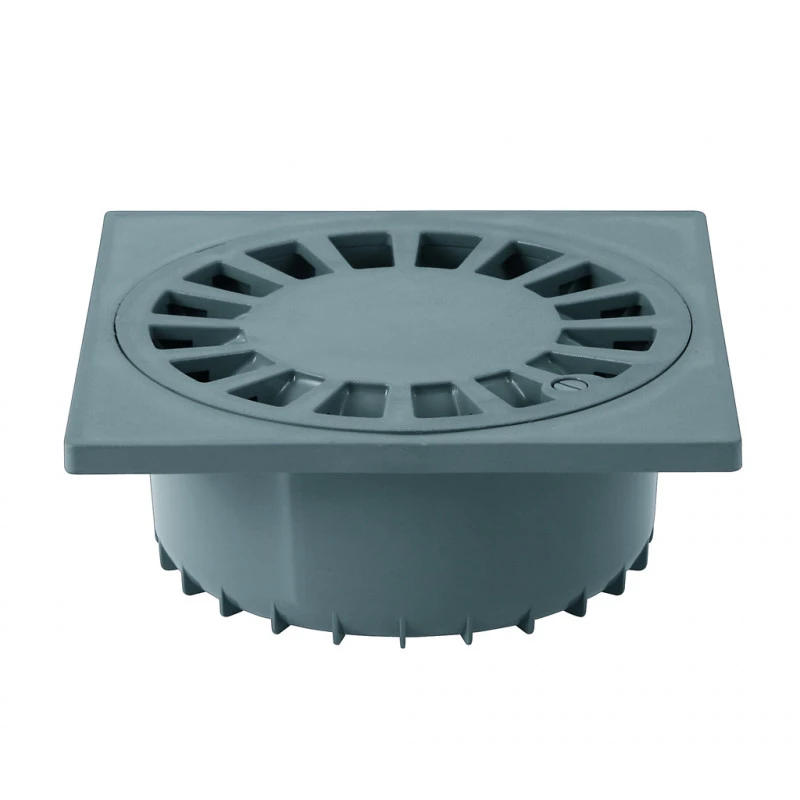 JIMTEN - EMBORNAL SIFONIC SORTIDA VERTICAL Ø50MM S-246 GRIS 150X150