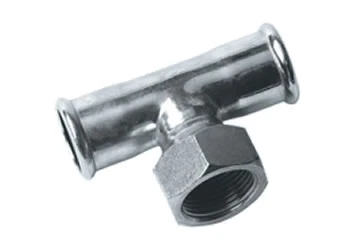 FILINOX - INOX TE ROSCADA D-42X1/2" AISI 316 PERFIL M