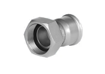 FILINOX - INOX RACORD 2 PECES JUNTA PLANA D-18X3/4" AISI 316 PERFIL M