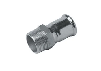 FILINOX - INOX UNION MACHO D-22X1" AISI 316 PERFIL M