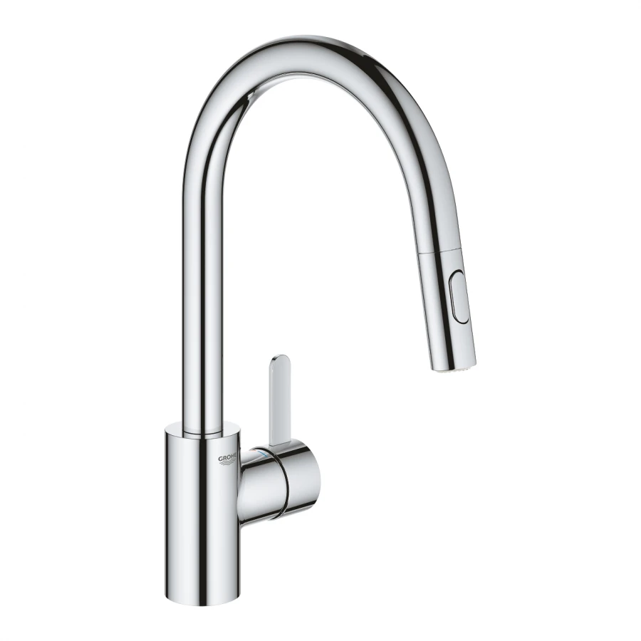 GROHE - EUROSMART COSMOPOLITAN MONOMANDO CUINA BROC ALT EXTRAÏBLE GIRATORI CROMAT