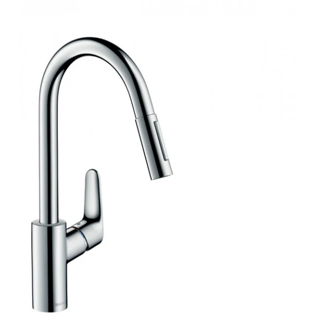 HANSGROHE - FOCUS MONO MANDO COCINA VERTICAL EXTRAÍBLE CR. 31815000