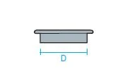 XEMENEIA - TAPA INOX D-150