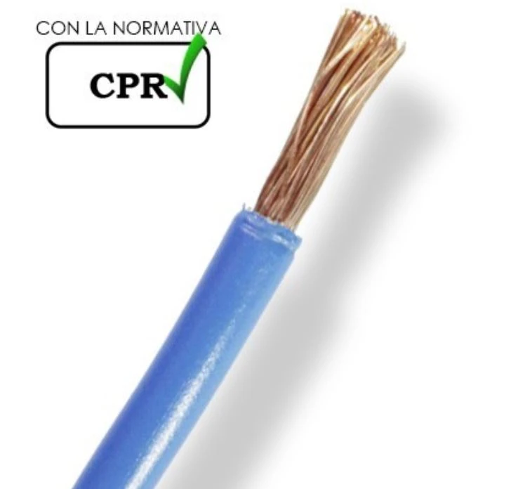 CABLE - MTS. ROTLLE LLIURE HALOG. H07Z1-K CPR BLAU 25MM