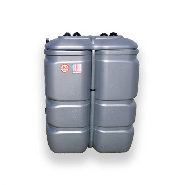 SCHUTZ - GA DIPOSIT GASOIL DOBLE PARET PLASTIC GRIS 2000 LTS. 2200X770X1700