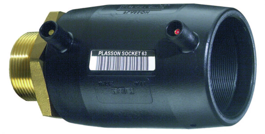 PLASSON - RACORD DE TRANSICIO MASCLE LLAUTO PE ELECTROSOLDABLE 110MMX4"