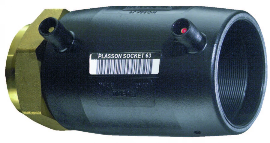 PLASSON - ELECTROSOLDABLE RACORD TRANSICIO FEMELLA D-110X4"