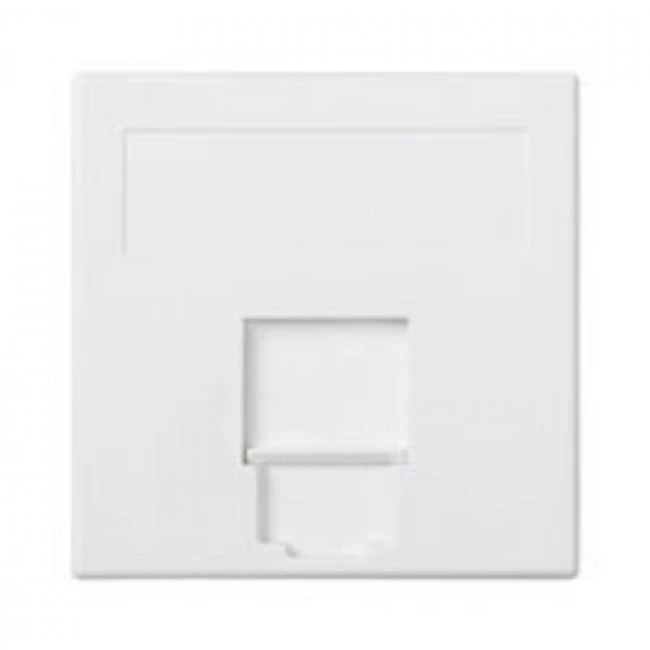 SIMON - PLACA VD PLANA CG 500 CIMA CON 1 CONECTOR BLANCO