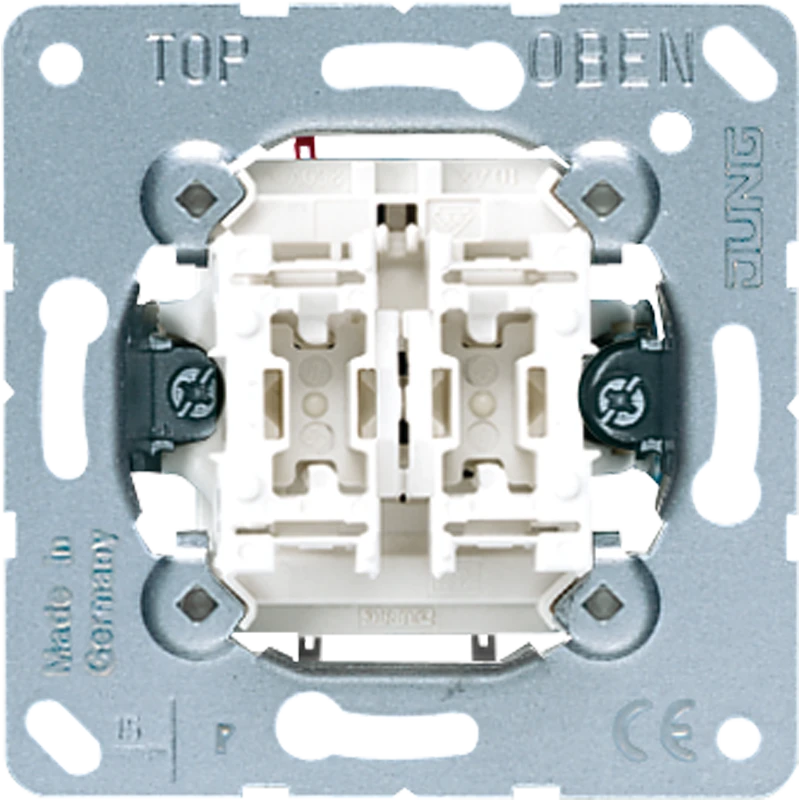 JUNG - MECANISME DOBLE INTERRUPTOR 10AX/250V