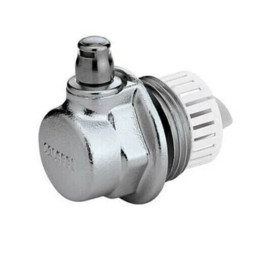 CALEFFI - TAP RADIADOR LLAUTÓ 507 1" M DRETA AMB PURGADOR AUTOMÀTIC