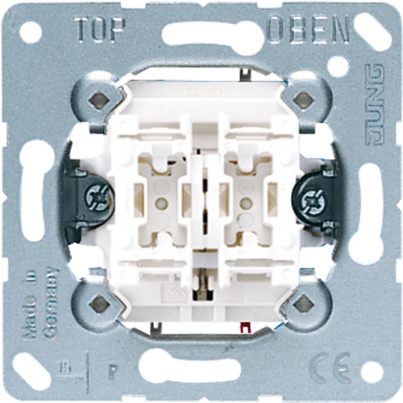 JUNG - MECANISME INTERRUPTOR UNIPOLAR P/PERSIANA 10AX/250V