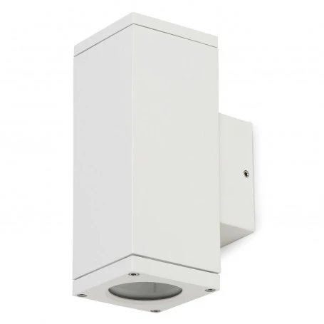 DOPO - APLIC CUB IP54 GU10 2X35W BL RF. 555D-G21X1A-01