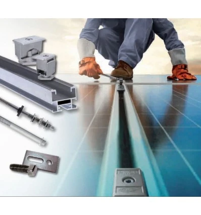 FISCHER - KIT MUNTATGE SOLAR 2 MODULS COPLANAR