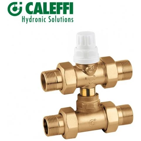 CALEFFI - VALVULA DE ZONA 1" 3 VIES AMB BY-PASS