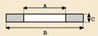 TEIDE - JUNTA GOMA PLANA 3/8" ANCHA 8X14,5X2