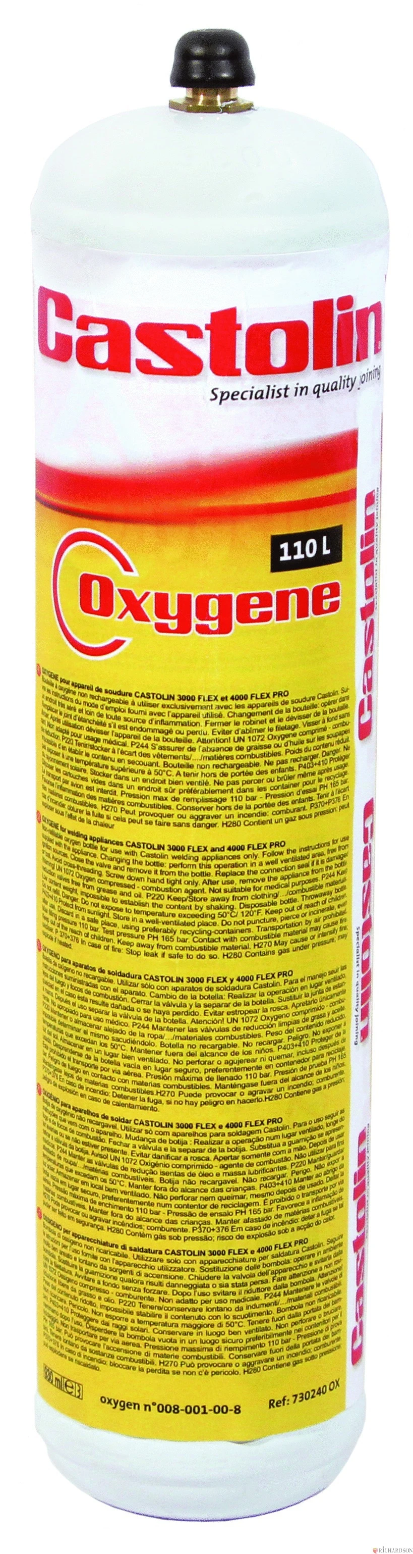 CASTOLIN - AMPOLLA OXIGEN 930ML