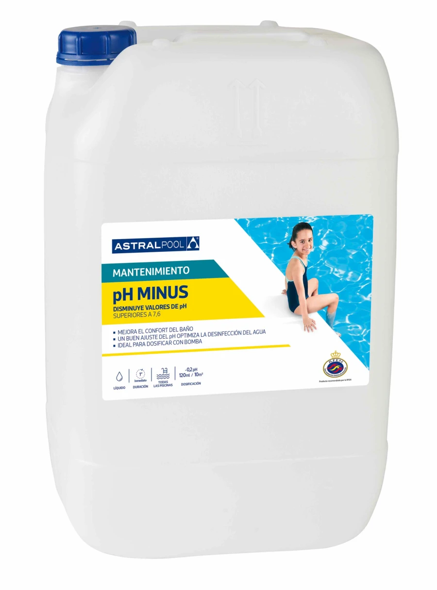 FLUIDRA - LTS. MINORADOR DE PH LÍQUID 20L 40%