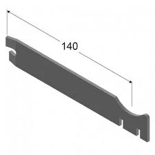 BAXI - SUPORT ENCASTAR 80/100/150 - RAD.ALUM.