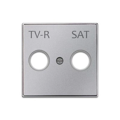 NIESSEN - SKY TAPA PRESA TV-R/SAT PLATA