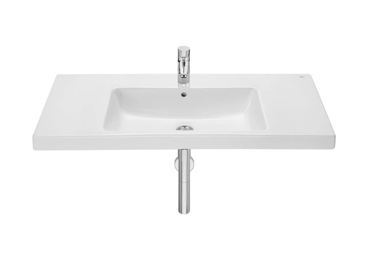 ROCA - LAVABO PORCELLANA MURAL THE GAP 1000X460 BLANC