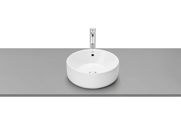 ROCA - LAVABO PORCELLANA ENCIMERA THE GAP 390X130 BLANC