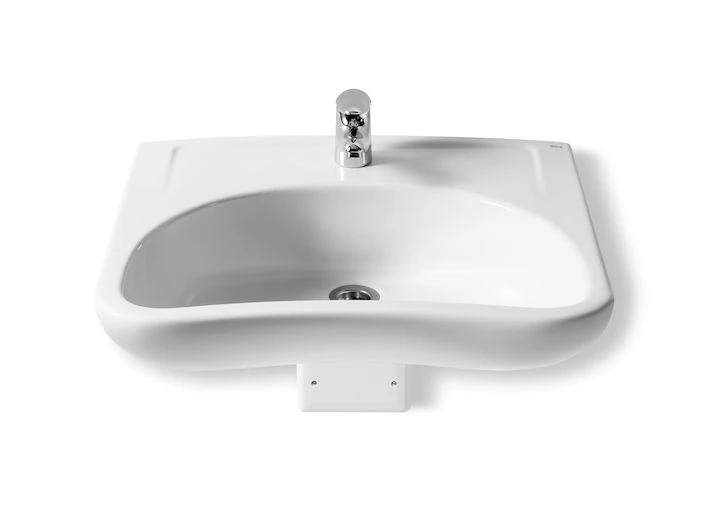 ROCA - LAVABO PORCELLANA MURAL ACCESS AMB FORAT 640X550 BLANC