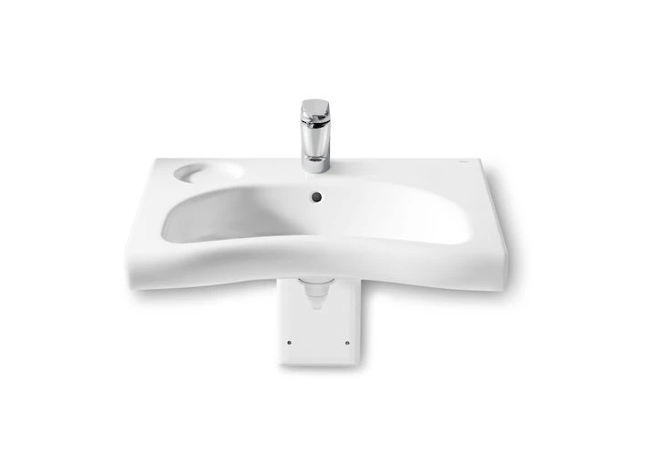 ROCA - MERIDIAN LAVABO 700X570 MOVILIDAD REDUCIDA PORCELANA BLANCO