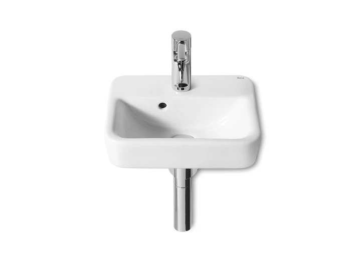 ROCA - LAVABO PORCELLANA SENSO SQUARE 350X280 MURAL BLANC