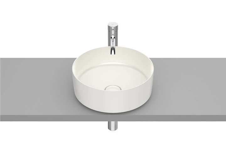 ROCA - LAVABO PORCELLANA ENCIMERA INSPIRA ROUND 370X140 BLANC