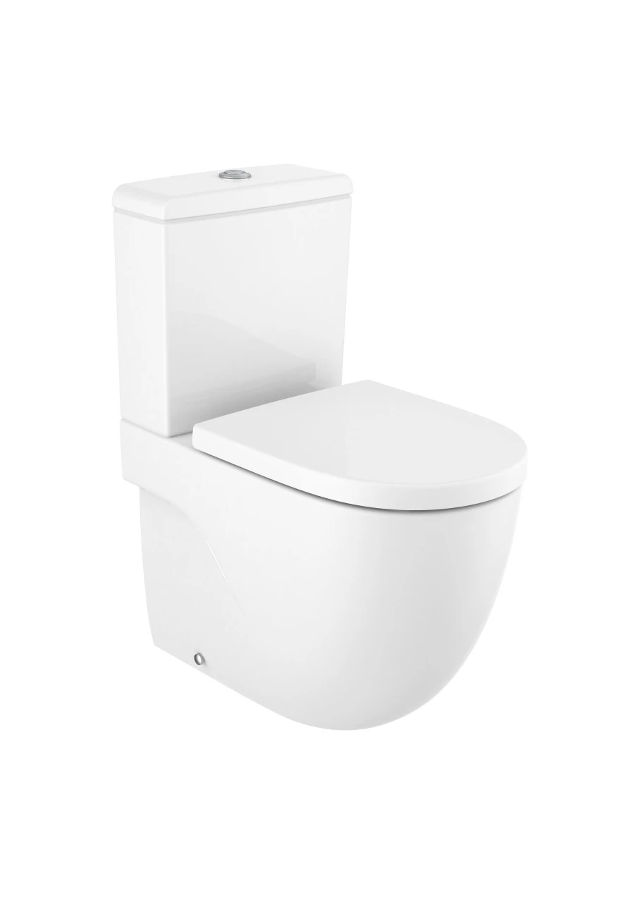 ROCA - MERIDIAN COMPACT TASSA INODOR TANC BAIX DUAL BLANC