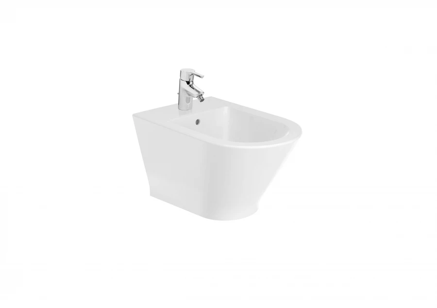 ROCA - BIDET PORCELLANA THE GAP ROUND BIDET SUSPES FIXACIO OCULTA BLANC