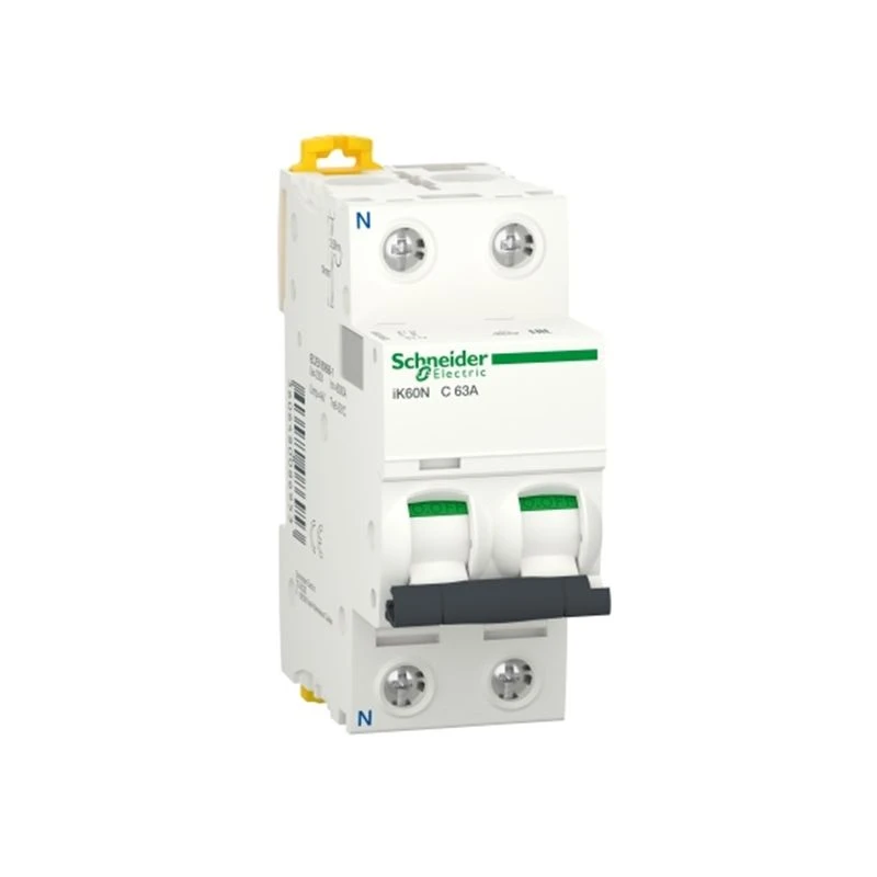 SCHNEIDER - ACTI9 INTERRUPTOR MAGNETOTERMICO 1P+N 63A CURVA C IK60N