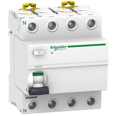 SCHNEIDER - INTERRUPTOR DIFERENCIAL  4P 40A 30MA A-SI