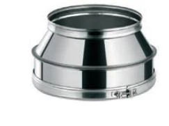 BOFILL- ADAPTADOR DOBLE PARET A SIMPLE INOX AISI-316L ABEI D-200