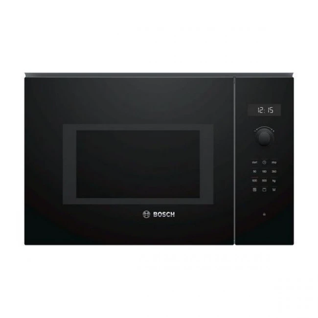 BOSCH - MICROONES INTEGRABLE SENSE MARC ELECTRÒNIC (5) 38 CM 25L VIDRE NEGRE A/GRILL