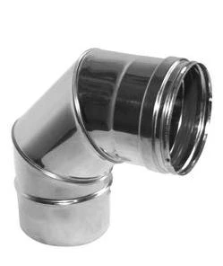 BOFILL- COLZE 90º SIMPLE PARET INOX AISI-316L GAS CGI90 D-80