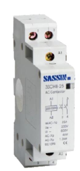 SASSIN - CONTACTOR MODULAR 3SCH8-20-230V 2P 2NO 25A