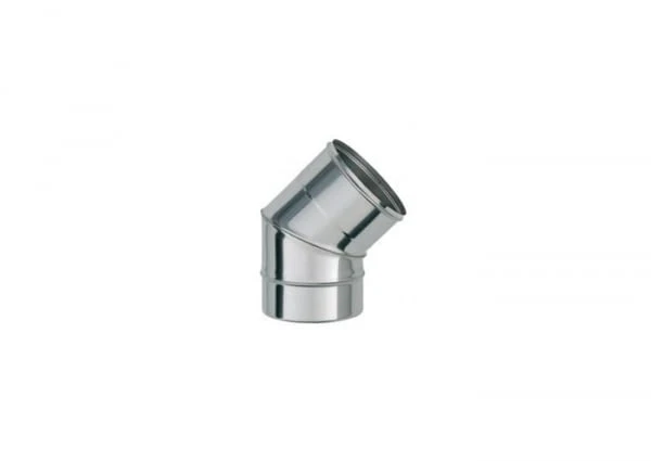 BOFILL - COLZE 45º SIMPLE PARET INOX AISI-304 CI45 D-80